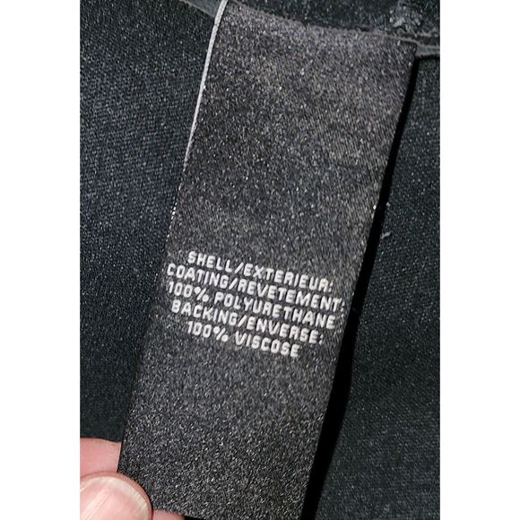 Bagatelle Collection Men's snap-up faux leather shirt jacket size Medium - Picture 4 of 9